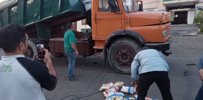 کشف محموله بزرگ ترانزیتی مواد مخدر در ورودی شهرستان دماوند/ ۷۵۰ کیلوگرم تریاک کشف شد/ ۶ متهم مرد و زن دستگیر شدند 