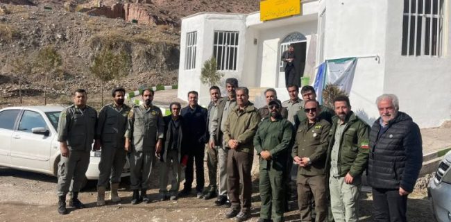 افتتاح پاسگاه محیط‌بانی رودافشان دماوند با حضور معاون محیط طبیعی سازمان حفاظت محیط زیست کشور