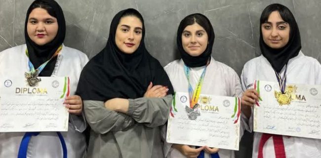 کسب ۱۶ مدال رنگین توسط دختران ورزشکار شهرستان دماوند در سیزدهمین دوره مسابقات قهرمانی کشور سبک شیتوریو اینویی‌ها ایران