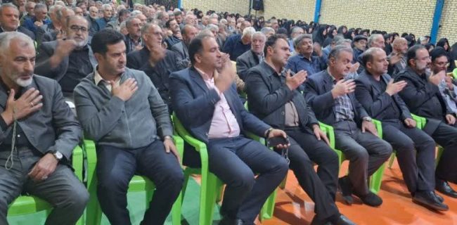 آیین تجلیل از رزمندگان هشت سال دفاع مقدس با عنوان برنامه یاد یاران در شهر آبسرد