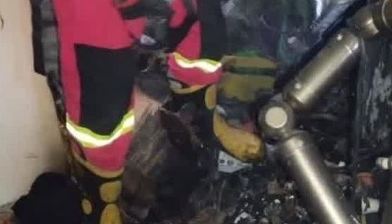 آتش‌سوزی یک واحد مسکونی در مسکن مهر منطقه گیلاوند مهار و کنترل شد