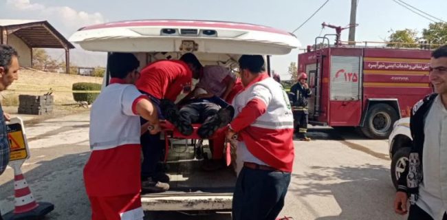 مانور تخصصی ادارات گاز آبسرد و کیلان در شهر آبسرد