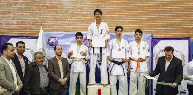 مسابقات قهرمانی کاراته ویژه آقایان در شهرستان دماوند به‌ مناسبت گرامیداشت هفته تربیت‌بدنی
