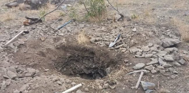 دستگیری ۷ نفر حفار غیرمجاز حین حفاری در ارتفاعات دریاچه تار دماوند