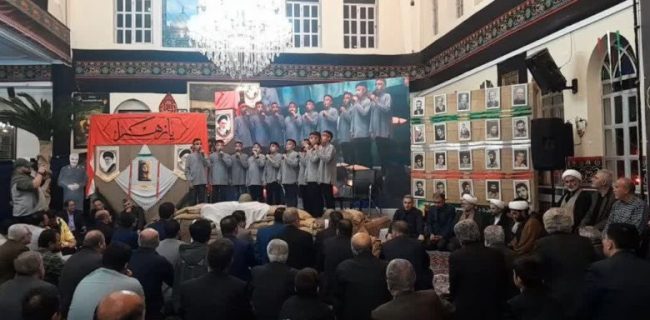 چهارمین یادواره شهدای محلات چشمه‌اعلاء و دشتبان شهر دماوند با حضور معاون اول قوه قضاییه