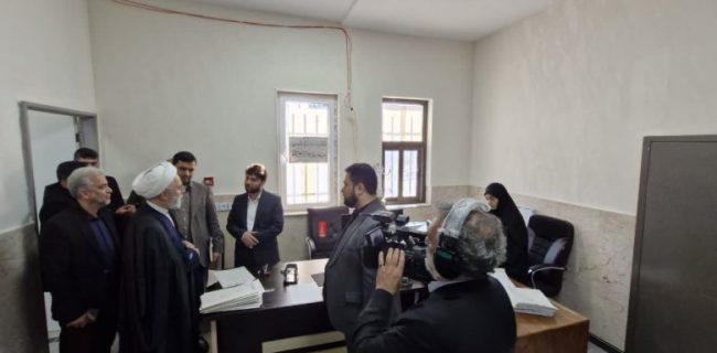 دادستان کل کشور از دادگاه صلح شهرستان دماوند بازدید کرد