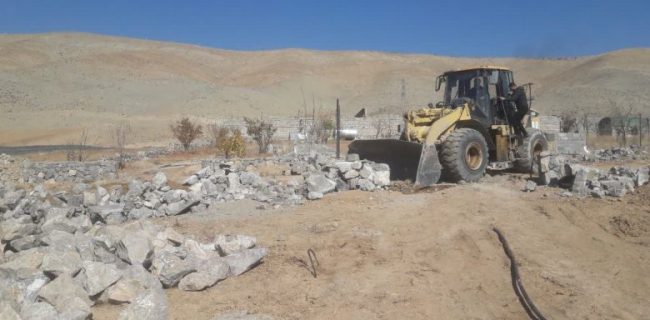 ۲۵ مورد تخریب فوری و رفع تصرفات اراضی ملی در پلاک‌ چناران/ ۲۱ هزار مترمربع اراضی ملی شهرستان دماوند از دست زمین‌خواران آزادسازی شد