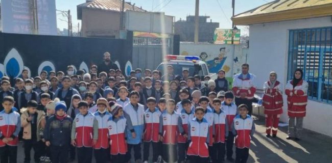 بیست و ششمین مانور  زلزله و ایمنی در مدارس شهرستان دماوند