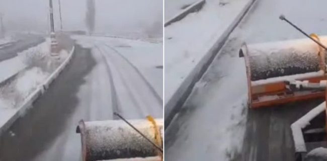 اجرای عملیات برف‌روبی و نمک‌پاشی در مشا توسط شهرداری دماوند