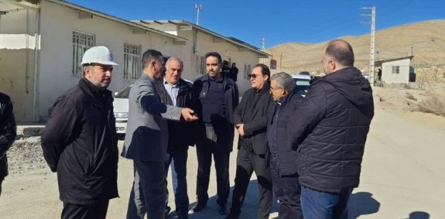 بازدید معاون مسکن و عمران شهری بنیاد مسکن کشور از پروژه‌های نهضت ملی مسکن در شهرستان دماوند