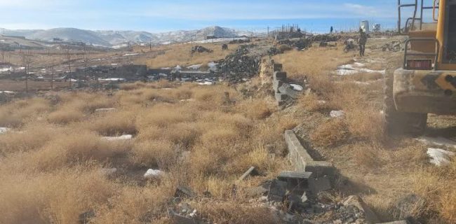 مقابله با ساخت و سازهای غیرمجاز در اراضی کشاورزی شهرستان دماوند/ قلع و قمع ۷۰ فقره ساخت و ساز غیرمجاز در منطقه سفیدکمر مقابله با ساخت و سازهای غیرمجاز در اراضی کشاورزی شهرستان دماوند/ قلع و قمع ۷۰ فقره ساخت و ساز غیرمجاز در منطقه سفیدکمر