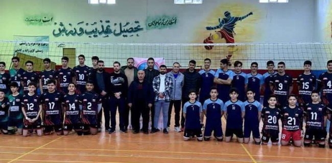 مسابقات والیبال آینده سازان رودهن به مناسبت دهه مبارک فجر