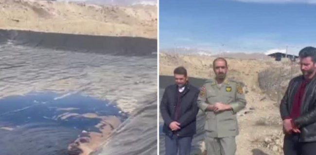 نظارت میدانی محیط زیست بر مرکز دفن زباله گندک دماوند/ کنترل اصولی شیرابه‌های پسماندها