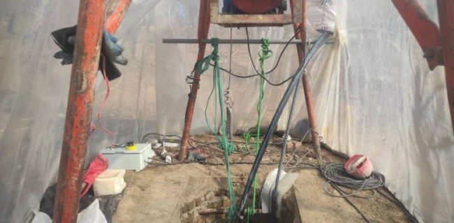 شناسایی یک حلقه چاه غیرمجاز در کوی پزشکان منطقه آبسرد