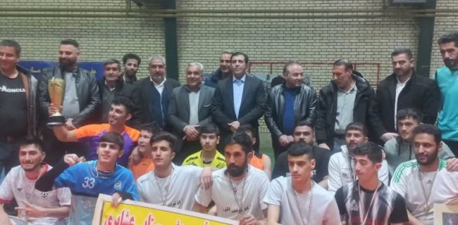 اختتامیه مسابقات فوتسال جام شهدای آرو به‌ مناسبت گرامیداشت دهه مبارک فجر