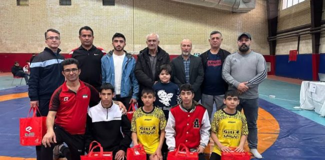 دومین دوره مسابقات کشتی فرنگی خردسالان جام قهرمانان آینده در دماوند