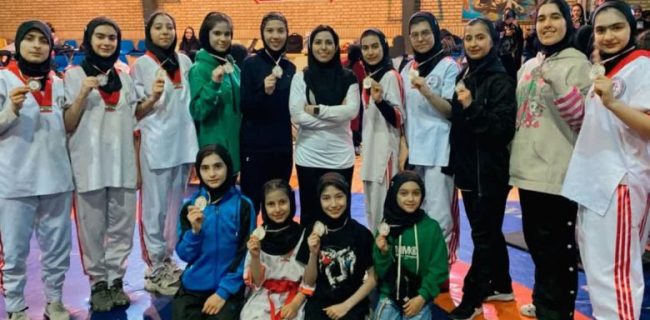 قهرمانی تیم سلاح سرد و هنرهای فردی و دفاع شخصی شهرستان دماوند در مسابقات کشوری