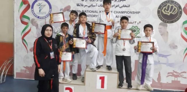 کسب ۶ مدال رنگی پسران کاراتهکا شهرستان دماوند در مسابقات قهرمانی کشور کسب ۶ مدال رنگی پسران کاراتهکا شهرستان دماوند در مسابقات قهرمانی کشور