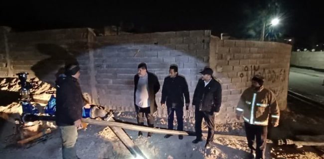 بازدید فرماندار شهرستان دماوند از محل شکستگی خط انتقال لوله آب شهری دماوند/ حیدری‌آزاد: عملیات ترمیم در حال اتمام است/ به‌زودی مشکل قطعی آب برطرف خواهد شد