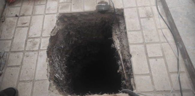 شناسایی یک حلقه چاه غیرمجاز به متراژ ۱۶۰ متر در منطقه هومند کوهان منطقه آبسرد
