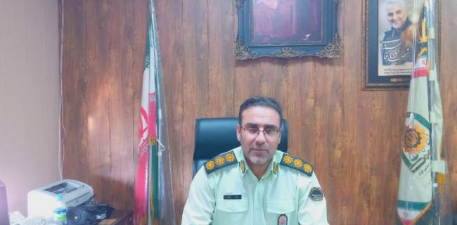 دستگیری یک نفر سارق سیم و کابل برق با کشف ۶ فقره سرقت توسط مأموران انتظامی کلانتری ۱۶ مهرآباد بخش رودهن