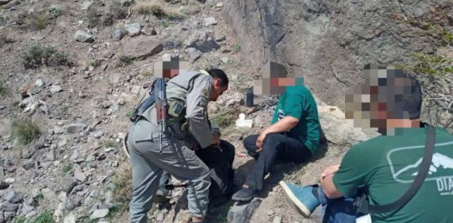 دستگیری ۳ نفر حفار غیرمجاز در منطقه قره قاچ کیلان طی عملیات مشترک یگان حفاظت میراث فرهنگی و محیط بانان دماوند