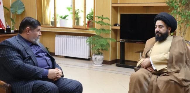 دیدار امام جمعه بخش رودهن با فرماندار شهرستان دماوند/ حجت‌الاسلام حسینی: برای تحقق شعار سال و سرمایه‌گذاری برای تولید همه باید دغدغه داشته باشند