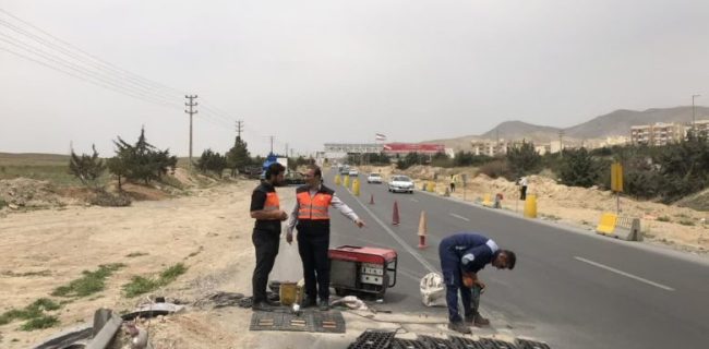 ایمن‌سازی محور تهران – دماوند محدوده سرازیری پلیس‌راه