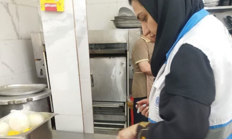نظارت بر وضعیت بهداشت ظروف و وسایل مورد استفاده در رستوران‌های شهر دماوند