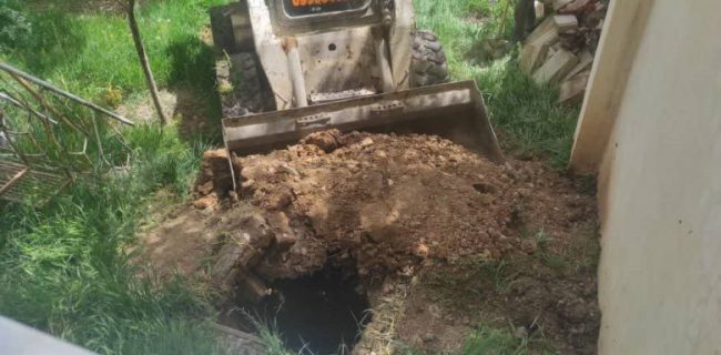 ۱۰ حلقه چاه غیرمجاز در منطقه مشا شهر دماوند پر شد