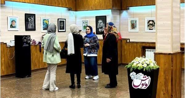 نمایشگاه گروهی نقاشی لوتوس در دماوند گشایش یافت