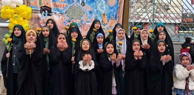 جشن میلاد حضرت مهدی موعود‌(عج) در مسجد ولیعصر منطقه گیلاوند