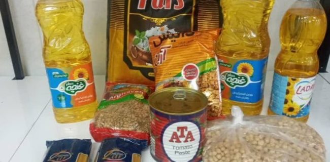 توزیع بسته‌‌های معیشتی و اقلام مصرفی بین خانواده کم‌بضاعت زندانیان جرائم غیرعمد