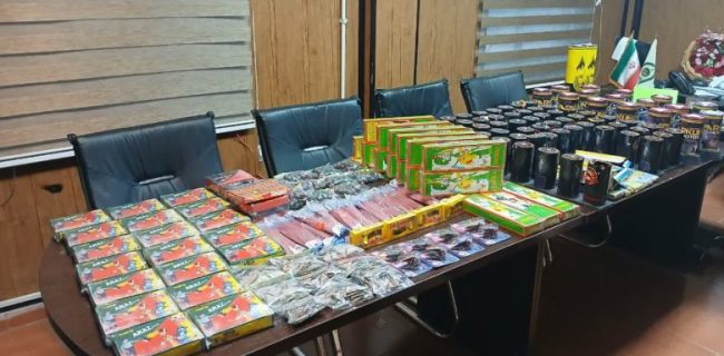 کشفیات بیش از ۱۵ هزار انواع مواد محترقه در شهر آبسرد