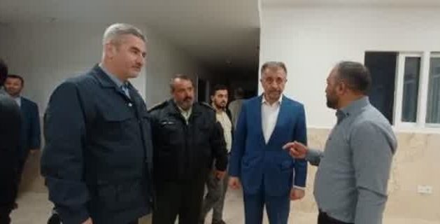 بررسی روند پیشرفت پروژه‌ ساختمان انتظامی پاسگاه محور دلیچایی