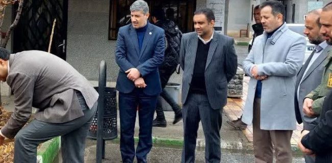 کلنگ‌زنی احداث ساختمان کانون بسیج حقوقدانان شهرستان دماوند