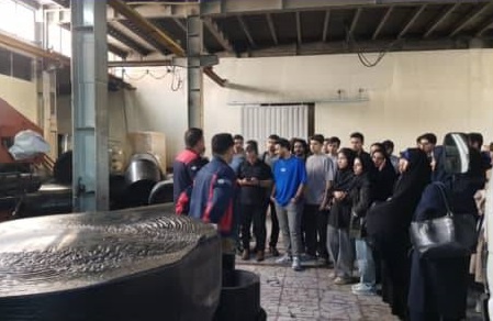بازدید جمعی از مدیران و دانشجویان دانشگاه آزاد اسلامی واحد دماوند از شرکت تکاب اتصال