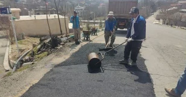 آغاز عملیات بهسازی معابر شهر کیلان در آستانه نوروز