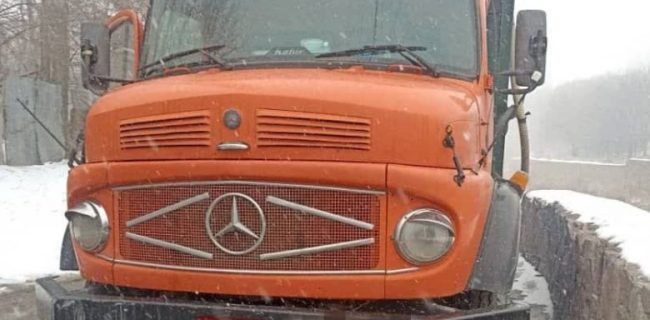 توقیف خودرو بنز تک حمل آب غیرمجاز در دماوند