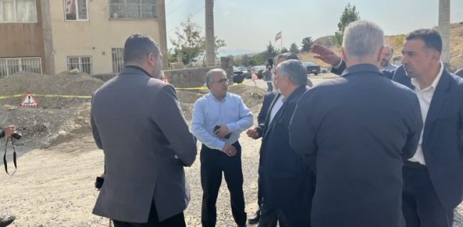 بازدید معاونت وزارت راه و شهرسازی و رئیس سازمان ملی و مسکن از پروژه نهضت ملی دماوند