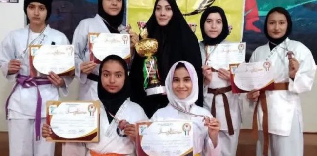 درخشش دختران کاراته‌کا باشگاه شهدای شهر آبسرد در هجدهمین دوره مسابقات قهرمانی کشوری سبک وادوریو بین المللی