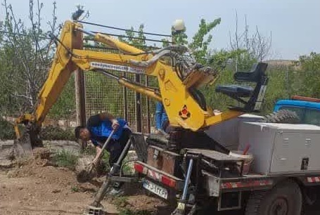 شناسایی و جمع‌آوری یک فقره‌‌ انشعاب غیرمجاز آب در روستای لومان