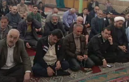 اقامه باشکوه نماز عید سعید فطر در شهر آبعلی