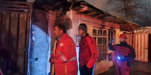 ۹ واحد مسکونی روستای لزور فیروزکوه در آتش سوخت