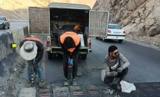 ایمن‌سازی ۳ مقطع از محور هراز در محدوده سیدالشهدا تا ورودی آبعلی