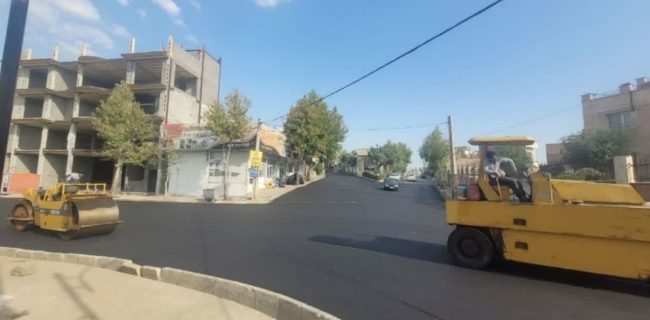 بهسازی و روکش آسفالت چند معبر اصلی شهر آبسرد به اتمام رسید بهسازی و روکش آسفالت چند معبر اصلی شهر آبسرد به اتمام رسید