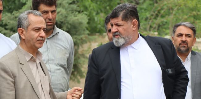 بازدید فرماندار دماوند از پروژه در حال احداث سالن ورزشی چند منظوره شهرک کریتون رودهن