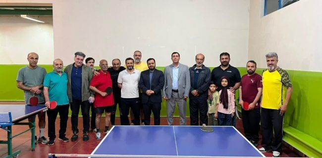 مسابقات تنیس روی میز ویژه کارکنان ادارات شهرستان دماوند به مناسبت گرامیداشت شهدای خدمت