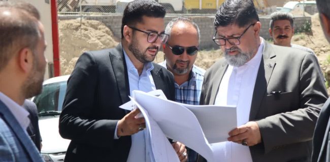 بازدید فرماندار از پروژه در حال احداث مرکز سامانه هوشمند کنترل و نظارت ترافیکی شهر دماوند