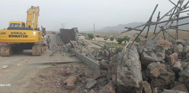 مقابله با ساخت‌وسازهای غیرمجاز در اراضی کشاورزی شهرستان دماوند/ قلع و قمع ۴۲ فقره ساخت‌وساز یک شهرک‌سازی غیرمجاز در منطقه هاشمک